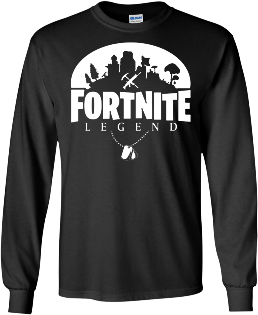 Fortnite Battle Royale Shirt Fortnite Battle Royale - Fortnite Silhouette (1024x1024), Png Download
