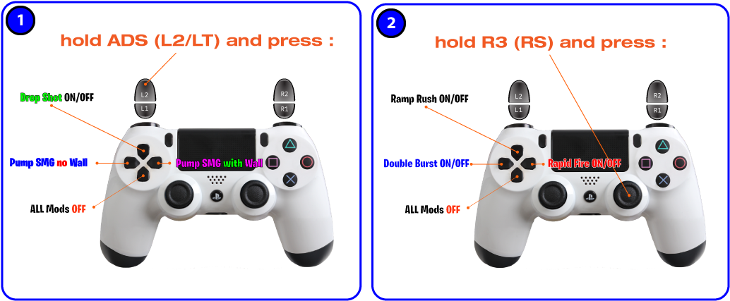 My Suggestion For The New Toggle System In V - Custom Play Station 4 Controller Special Edition Glossy (1048x440), Png Download