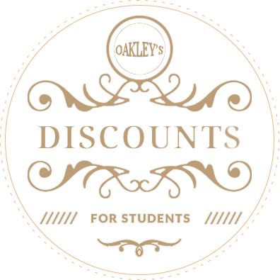 Oakleys Barbershop Westwood California Mens Cuts Womens - Oakley's Barber Shop (396x395), Png Download