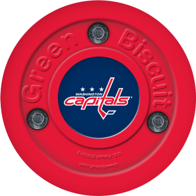 Green Biscuit Washington Capitals Stickhandling Training - Washington Capitals (800x800), Png Download