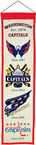 Winning Streak Washington Capitals Nhl Heritage Banner (500x500), Png Download