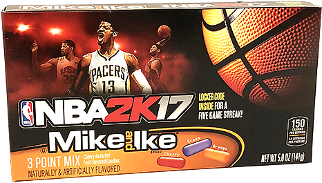Mike And Ike Nba 2k17 3 Point Mix Chewy Candies - Nba 2k17 - Early Tip Off Edition (pc Digital Version) (500x500), Png Download