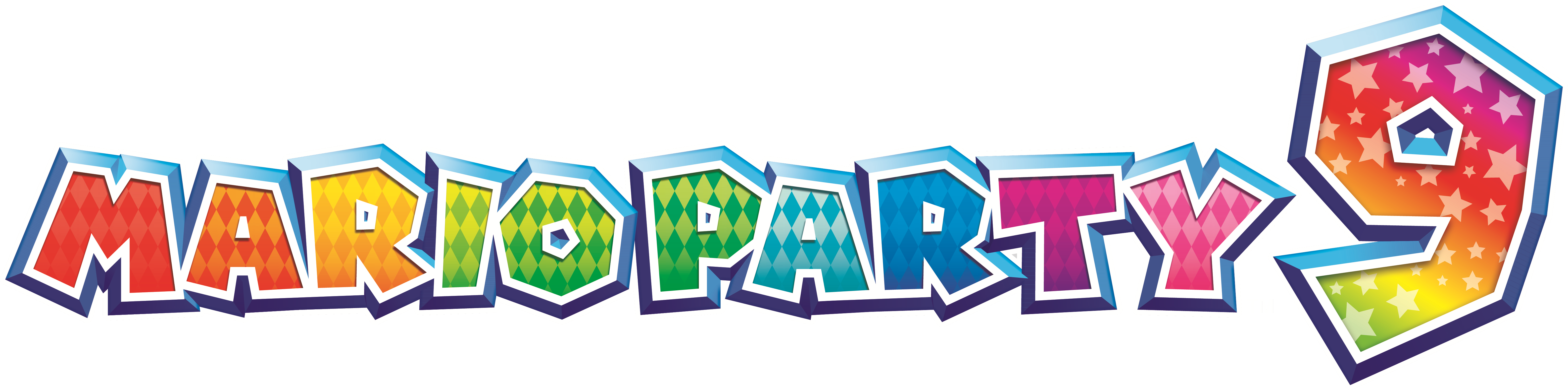 Mario P, Y Games, Giant Bomb - Mario Party 9 Title (6600x1800), Png Download
