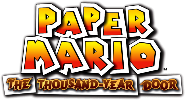 The Thousand-year Door Logo Comments - Paper Mario The Thousand Year Door (700x392), Png Download