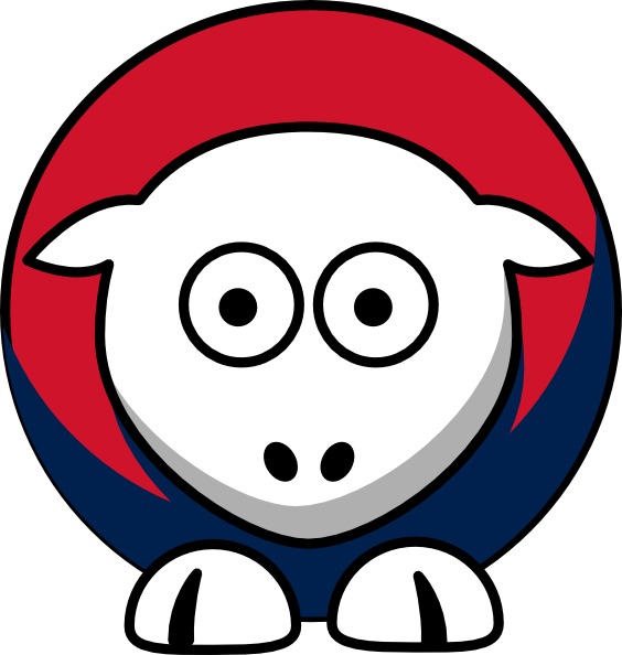 Original Png Clip Art File Sheep Washington Capitals (564x594), Png Download