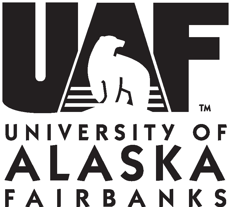 Uaf Logo A Black - Alaska University (764x686), Png Download