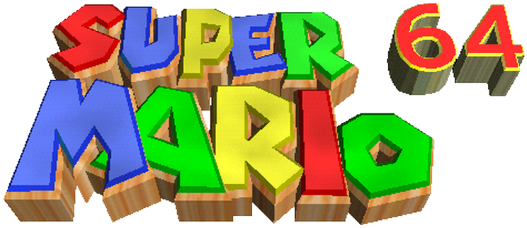 Super Mario 64 Logo Png (750x650), Png Download