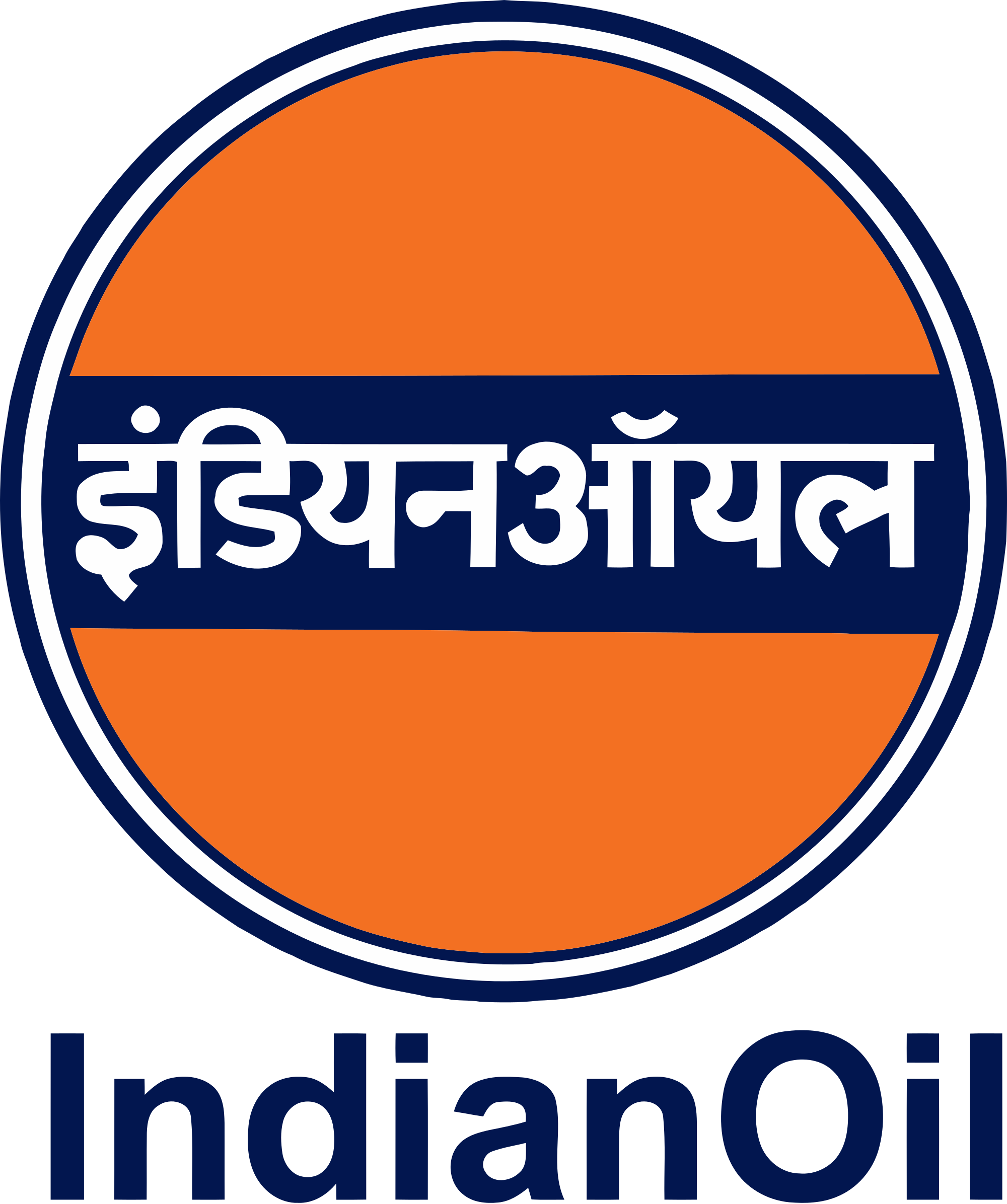 Indian Oil Logo - Logo Indian Oil Corporation (856x1024), Png Download
