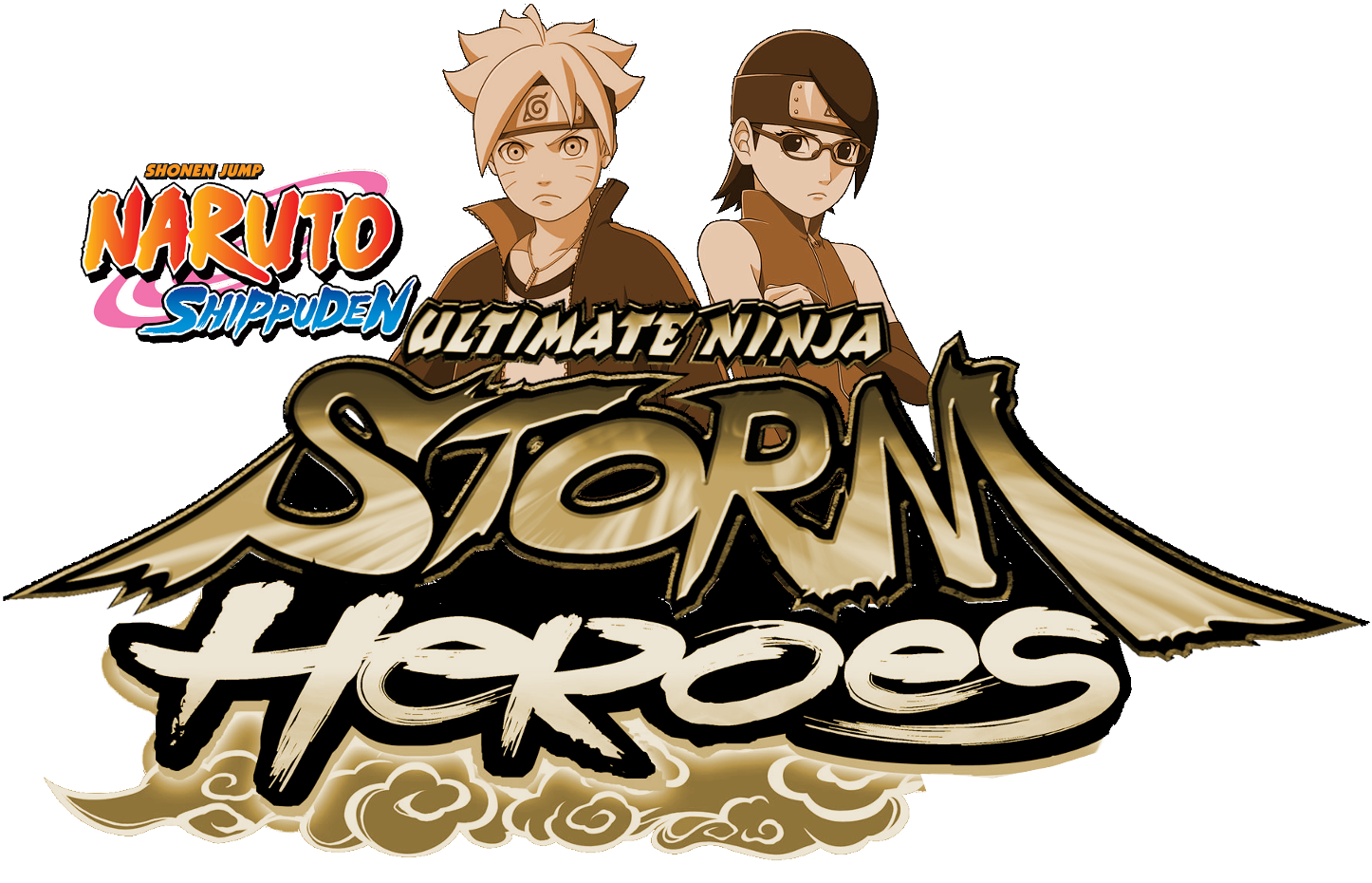 Storm Heroes Logo - Naruto Shippuden Ultimate Ninja Storm (1468x943), Png Download