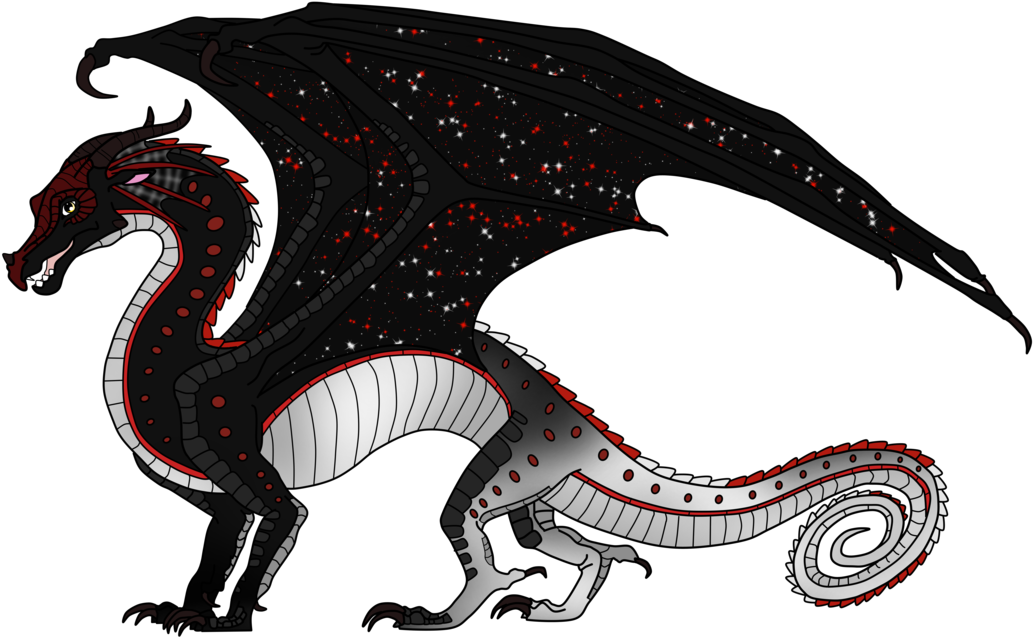 Rain Nightwing Hybrid Adopt Wings Of Fire Closed By - Wings Of Fire Dragon Hybrids (1119x713), Png Download