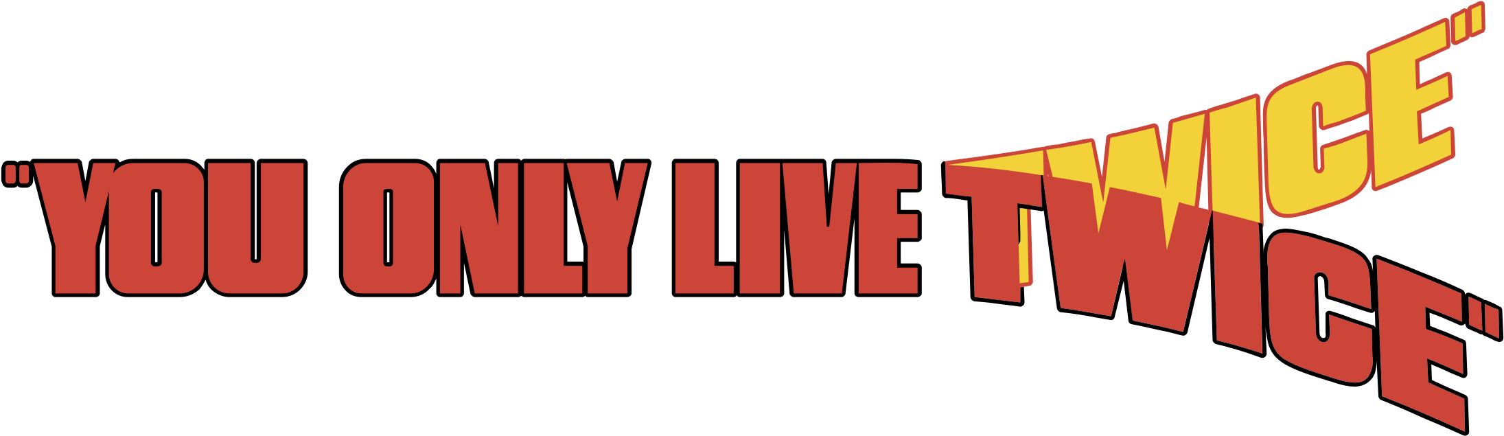 You Only Live Twice Logo Png Transparent - You Only Live Twice Png (2400x2400), Png Download
