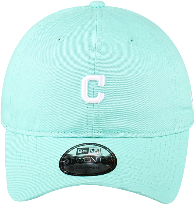 Cleveland Indians Mlb Mini Logo Pastel Collection Mint - Baseball Cap (1000x750), Png Download