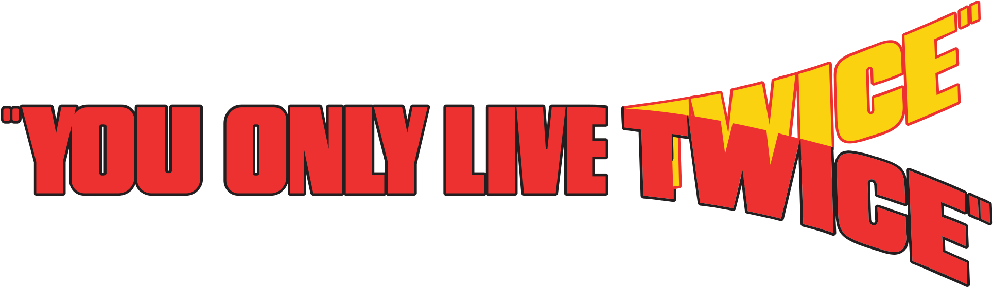 Open - You Only Live Twice Logo (2000x632), Png Download