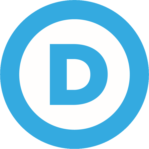 The Ohio Democratic Party Announced Wednesday It Has - Democrat D Logo (600x600), Png Download
