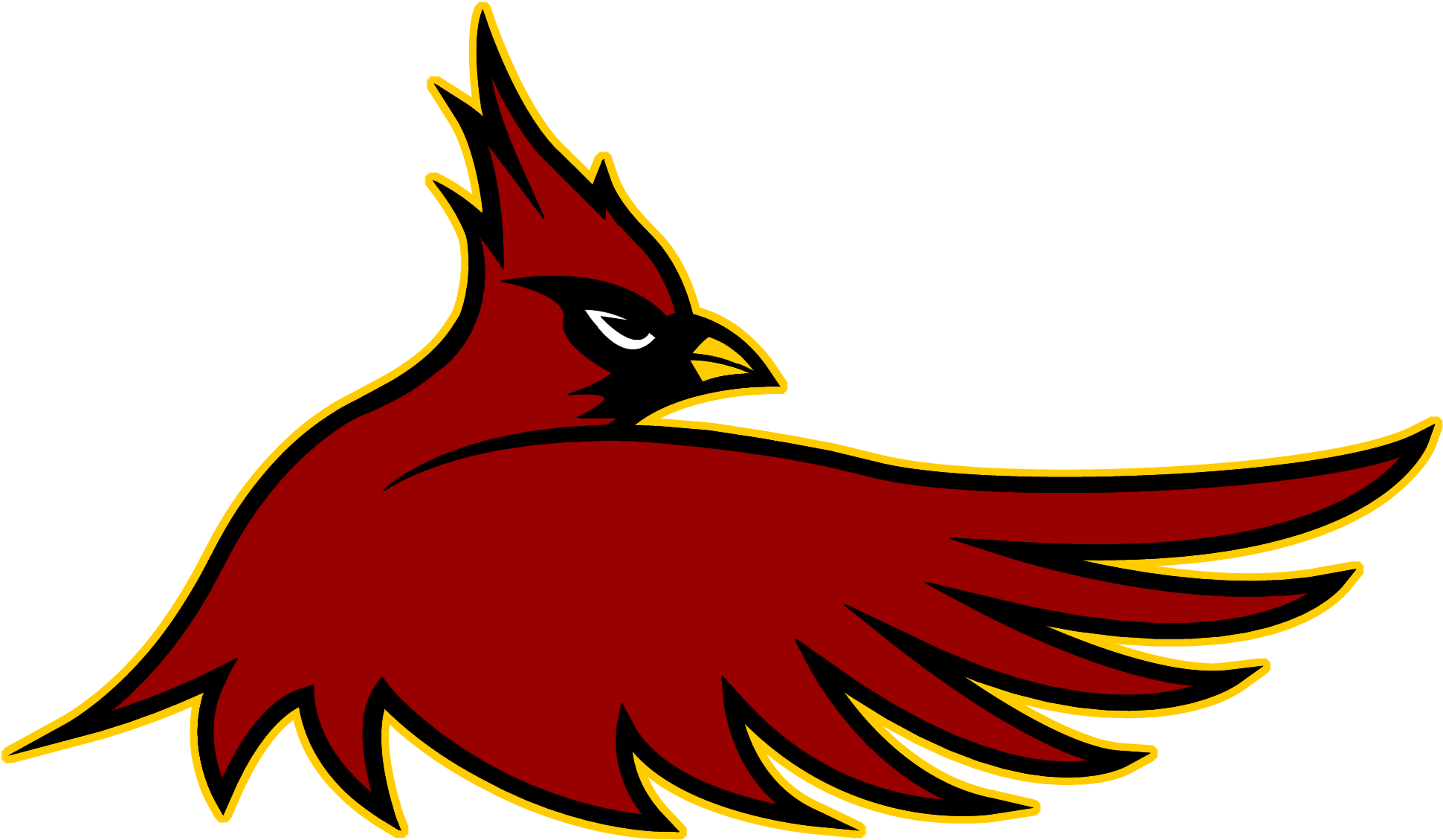 Free Download Cardinal Hayes Cardinals Clipart Cardinal - Cardinal Hayes Football Logo (2070x1276), Png Download