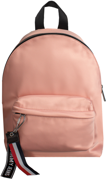 Tommy Hilfiger Pink Tommy Hilfiger Backpack Logo Mini - Backpack (600x600), Png Download