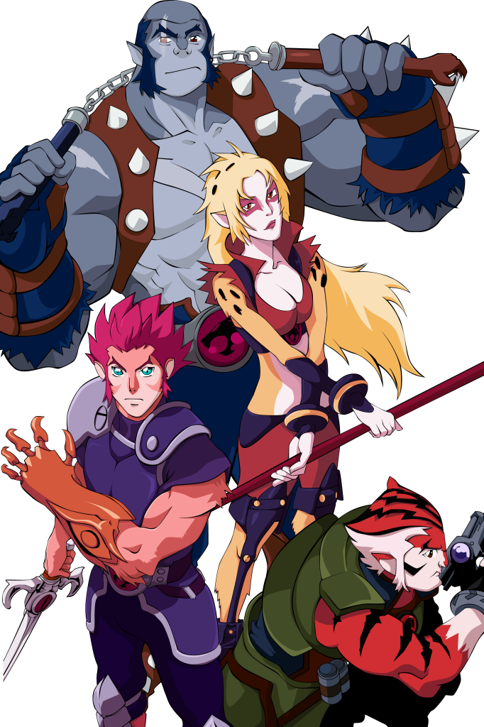 [ Img] - Thundercats Reboot (682x1024), Png Download