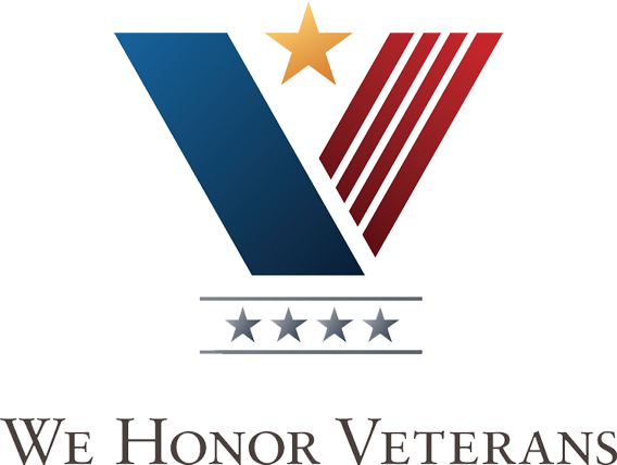2016 11 Logo We Honor Veterans Level - We Honor Veterans Logo (568x428), Png Download