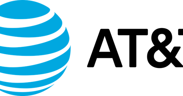 At&t Logo Png (600x315), Png Download