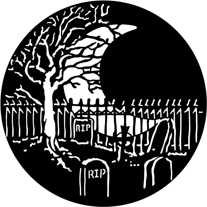 Jesse Guess - Haunted - Apollo Haunted Jesse Guess Steel Gobo Ms-3094 (800x800), Png Download