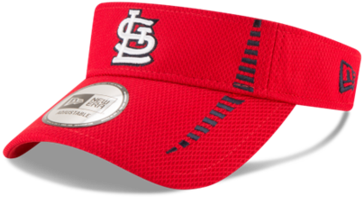 St Louis Cardinals New Era Ne Speed Visor Hat - New Era New York Giants Sideline Visor - Blue Adjustable (480x270), Png Download