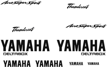Yzf 600r Thundercat 1998 2001 Set Eshop Stickers - Yamaha Yzf 600 Thundercat Stickers (400x300), Png Download