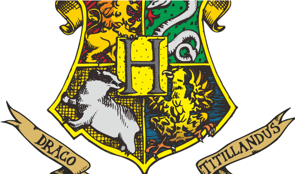 Harry Potter Hogwarts Logo Png (683x358), Png Download