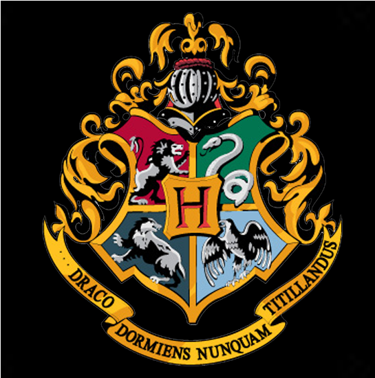 Download Harry Potter Logo Hogwarts Png - Hogwarts Crest PNG Image with No Background - PNGkey.com