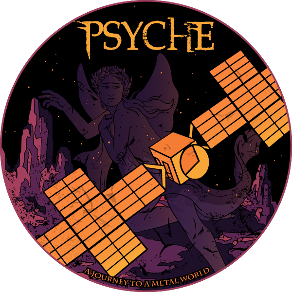 Nasa's Psyche Mission Sticker Design - Kimmel Center For The Performing Arts (600x600), Png Download
