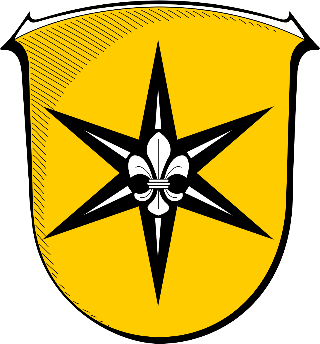 Waldeck Hesse Coat Of Arms Fairy Tale - Wappen Steffenberg (1112x1200), Png Download