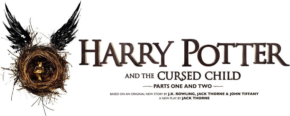 Hogwarts School Of Witchcraft And Wizardry - Harry Potter And The Cursed Child Logo (1024x403), Png Download