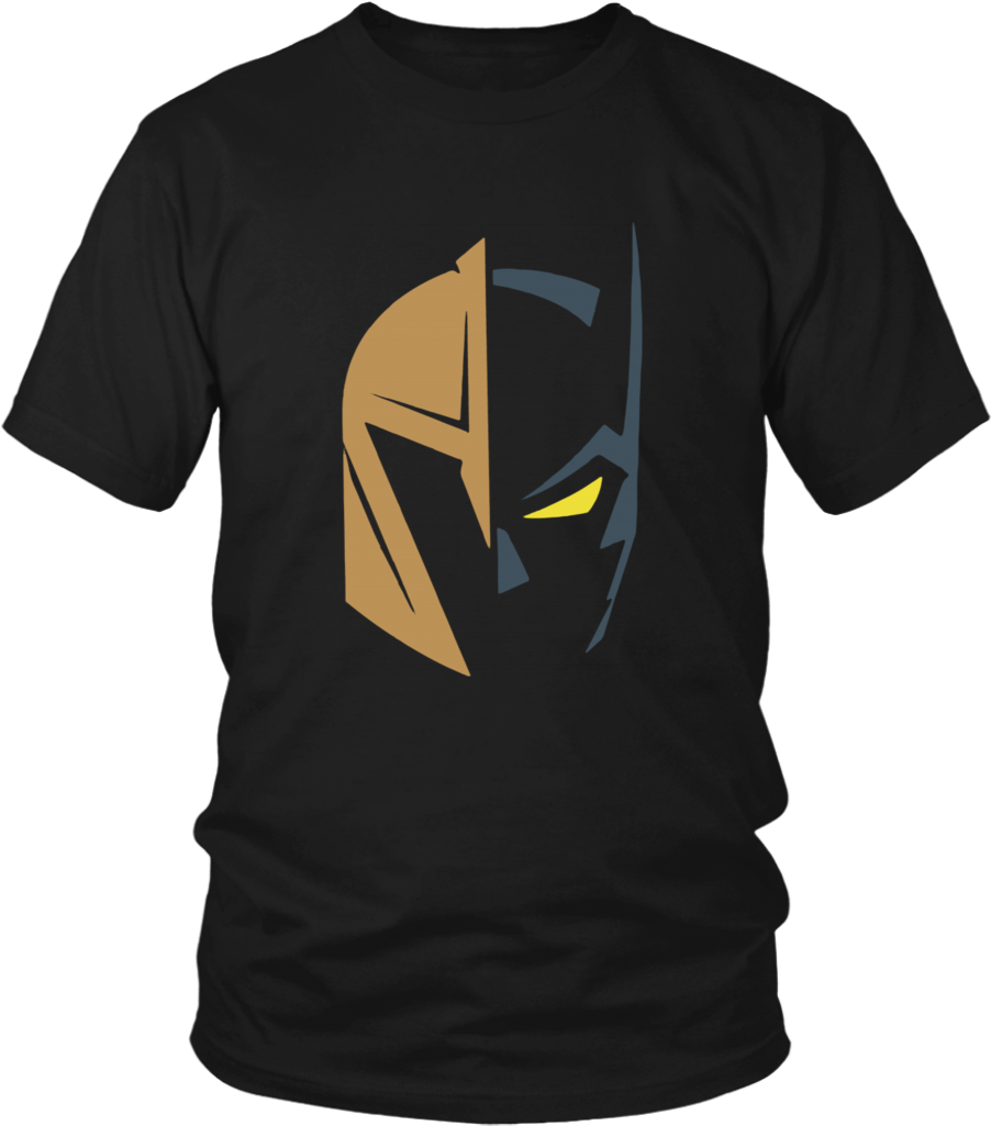 Vegas Golden Knights Logo And Batman The Dark Knight - Real Grandpas Play Guitar #1 Custom T-shirt | Funny (1024x1024), Png Download