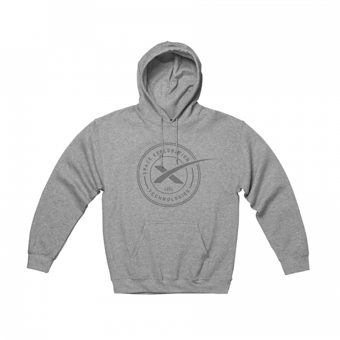 Spacex Circle Graphic Hoodie - Red Timberland Bomber Jacket (700x700), Png Download