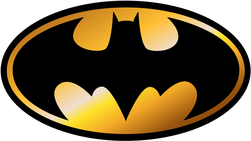 Bat Man Dark Knight Batman Symbol Dc Removable Vinyl - Logo Batman Png (900x523), Png Download