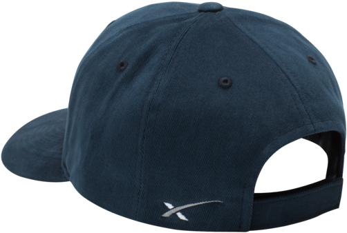 Spacex Adjustable Cap In Black Or Navy Blue - Navy Blue (600x400), Png Download