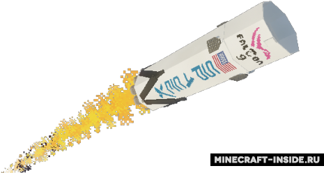 Spacex [1 - 12 - 2] [1 - 11 - 2] [1 - 10 - 2] [1 - - Minecraft (500x270), Png Download