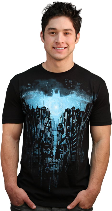 Arise Dark Knight Rises Geek Tees - Exclusive T Shirt Design (520x900), Png Download