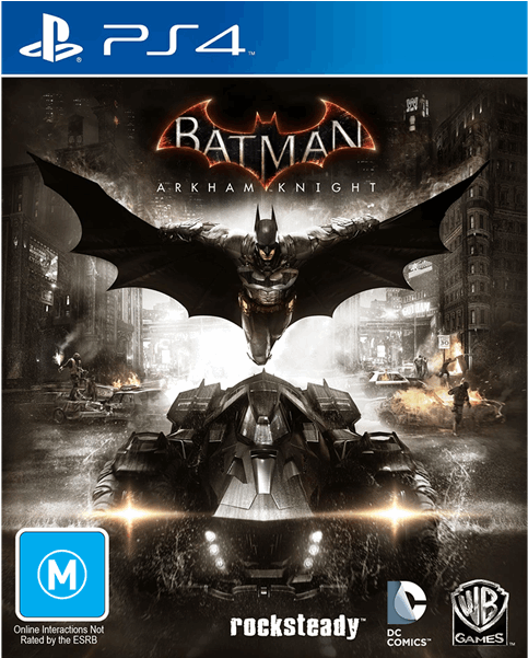 Batman Arkham Knight Ps4 Us (600x600), Png Download