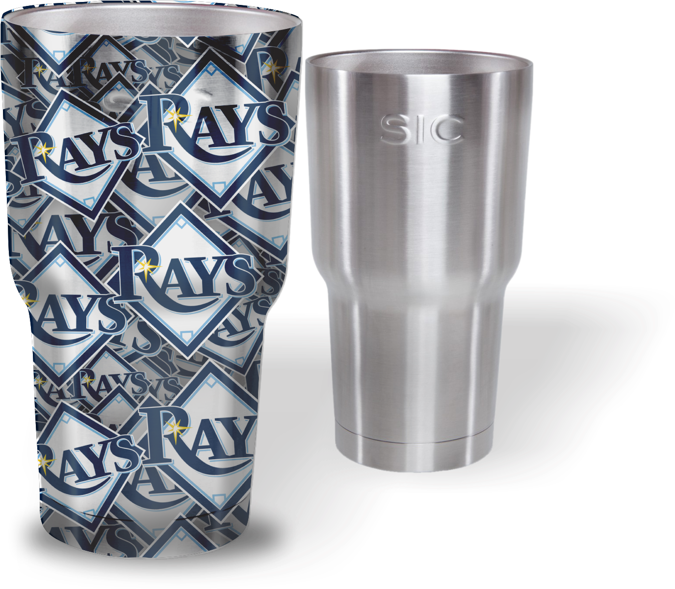 Zippo Lighter - Mlb Tampa Bay Rays Blue Matte (1501x1208), Png Download