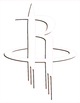 Houston Rockets - Houston Rockets Run As One (350x350), Png Download