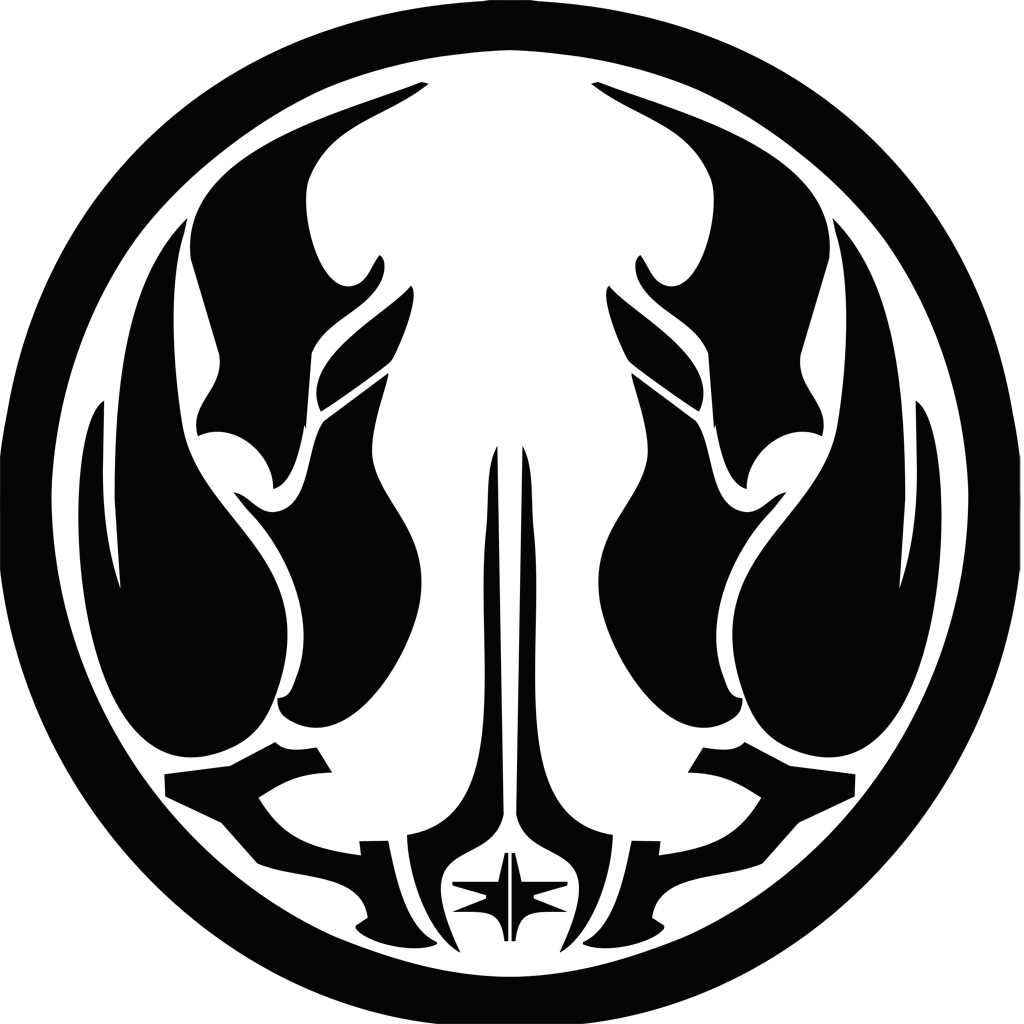 Gjo Logo - New Galactic Jedi Order (1024x1024), Png Download