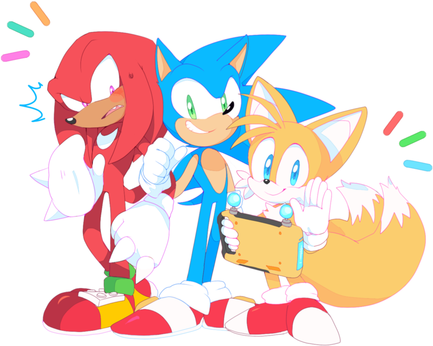 Team Sonic By Mai-pie - Team Sonic (981x814), Png Download
