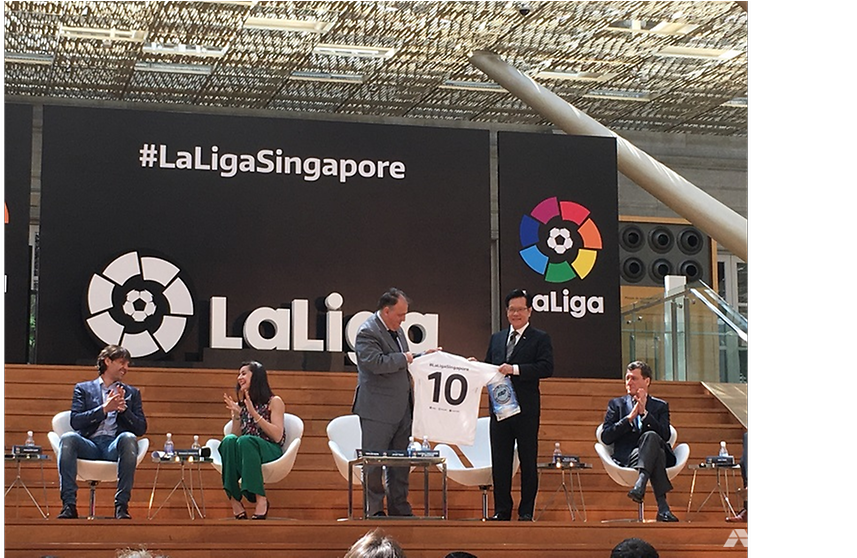 La Liga Launches Regional Office In Singapore, To Bring - La Liga (991x557), Png Download