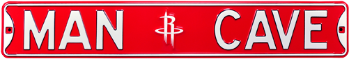 Houston Rockets “man Cave” Authentic Street Sign - Toronto Maple Leafs Man Cave Sign (500x500), Png Download