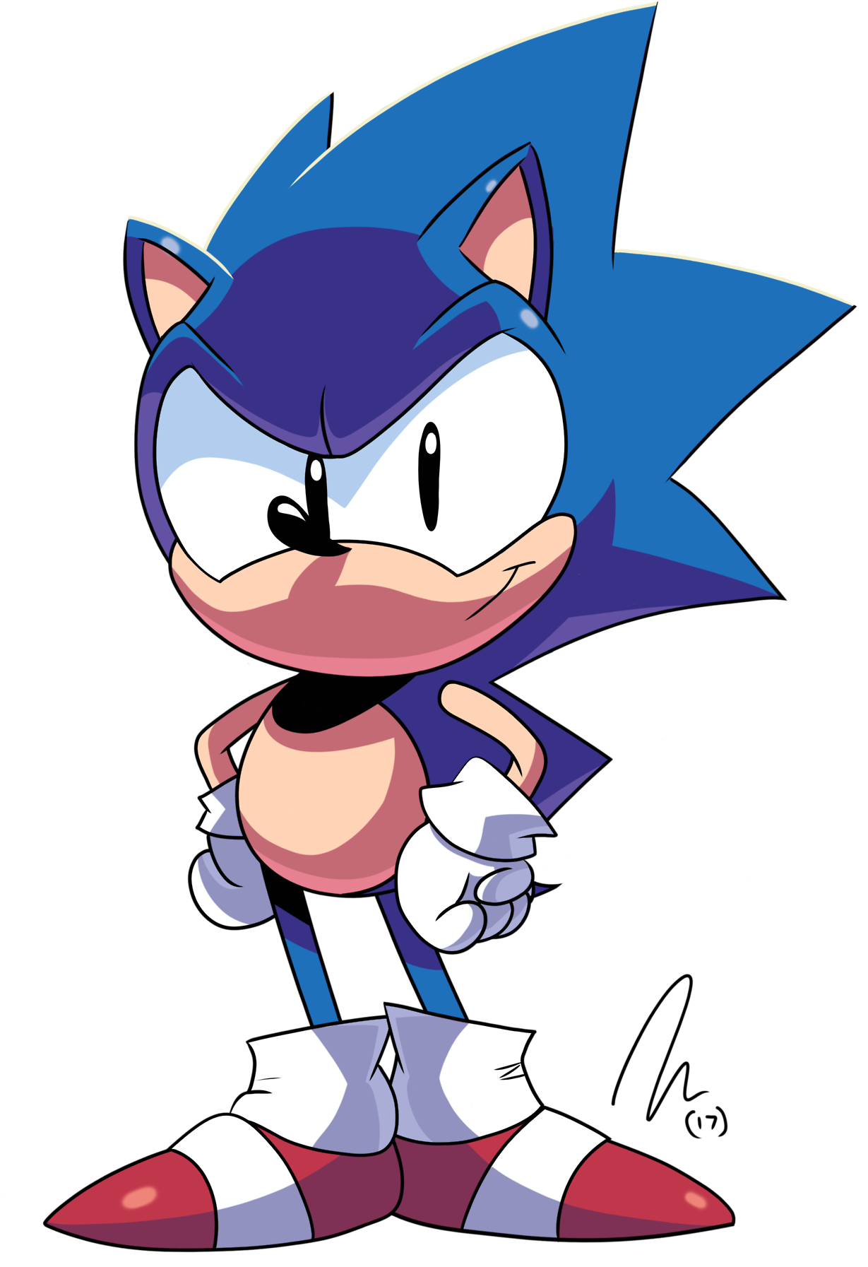 Sonic Mania Is Finally Out, Go Play It - Sonic The Hedgehog (400x600), Png Download