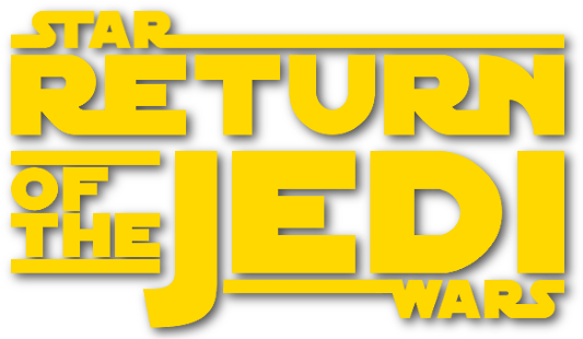Return Of The Jedi (800x310), Png Download