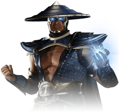 Raiden Injustice 2 Portrait - Mortal Kombat Raiden Injustice 2 (556x410), Png Download