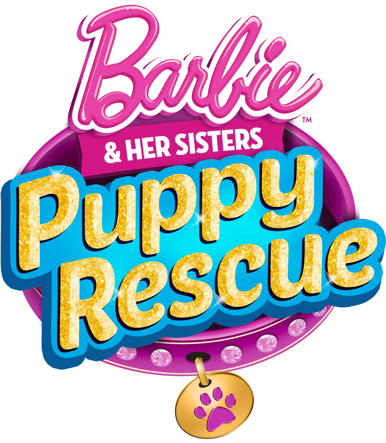 Puppy Rescue Logo - Barbie And Her Sisters Puppy Rescue (ps3) (2000x1624), Png Download