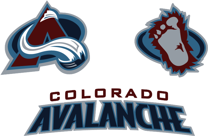 Northern Kentucky Bigfoot Research Group - Colorado Avalanche Concept Logo (825x538), Png Download