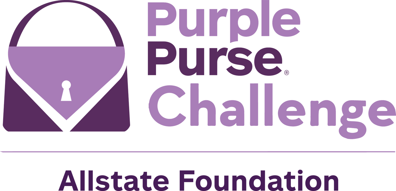 House Of Ruth Is Honored To Be Selected By The Allstate - Purple Purse Challenge (1500x724), Png Download